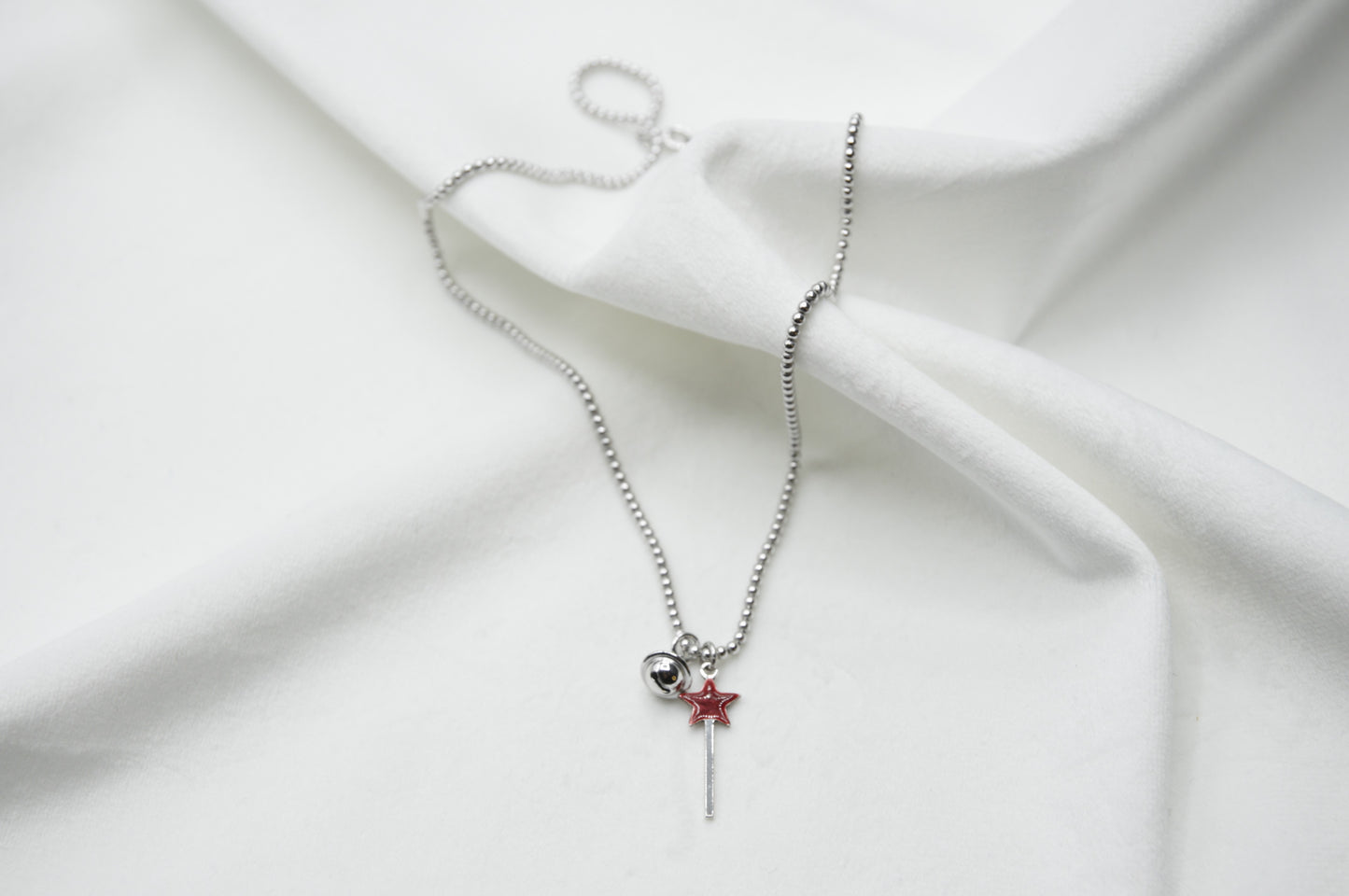 Collana Stella con campanella argento 925