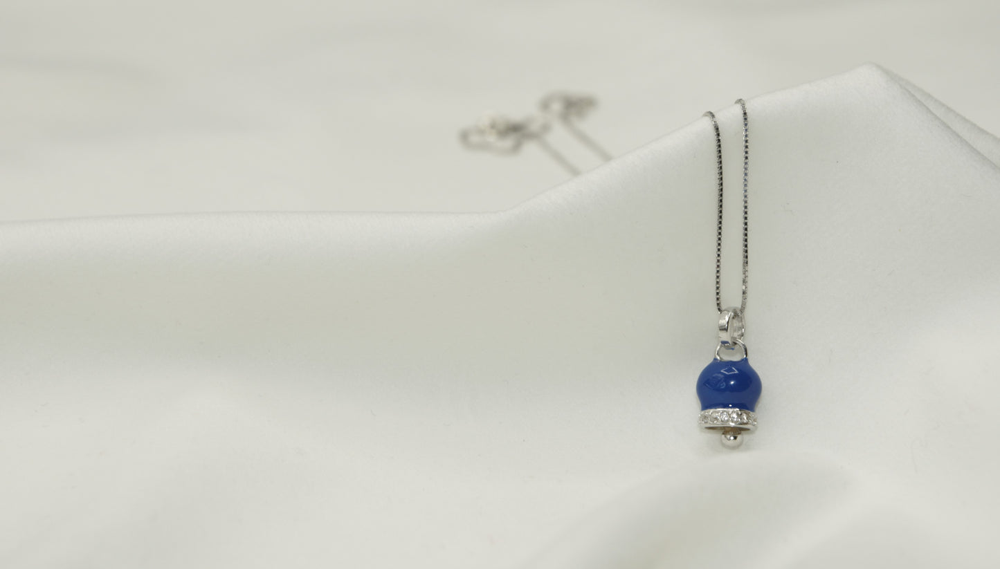 Collana campanella di San Michele argento 925