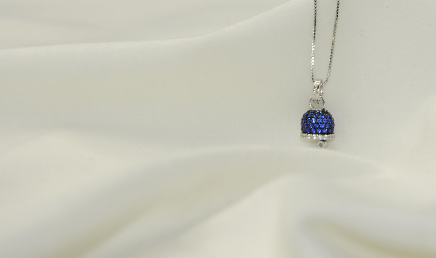 Collana campanella di San Michele argento 925