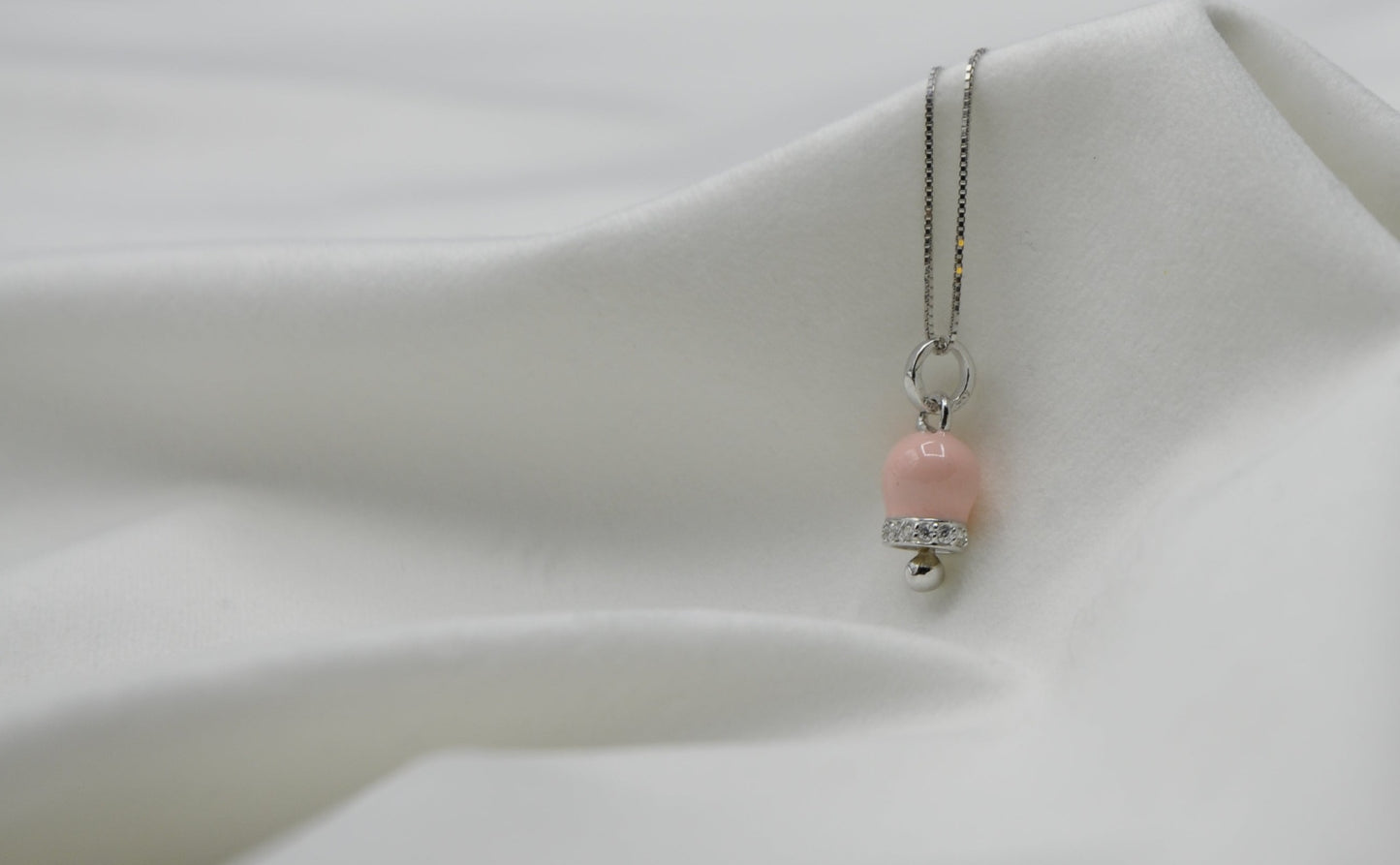 Collana campanella di San Michele argento 925
