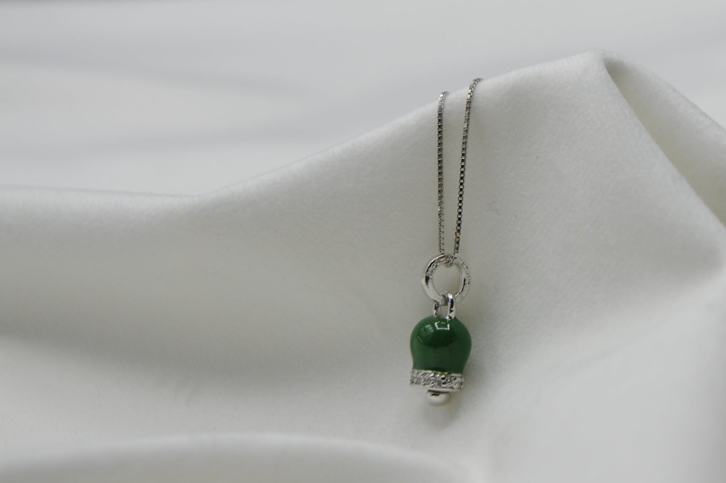 Collana campanella di San Michele argento 925