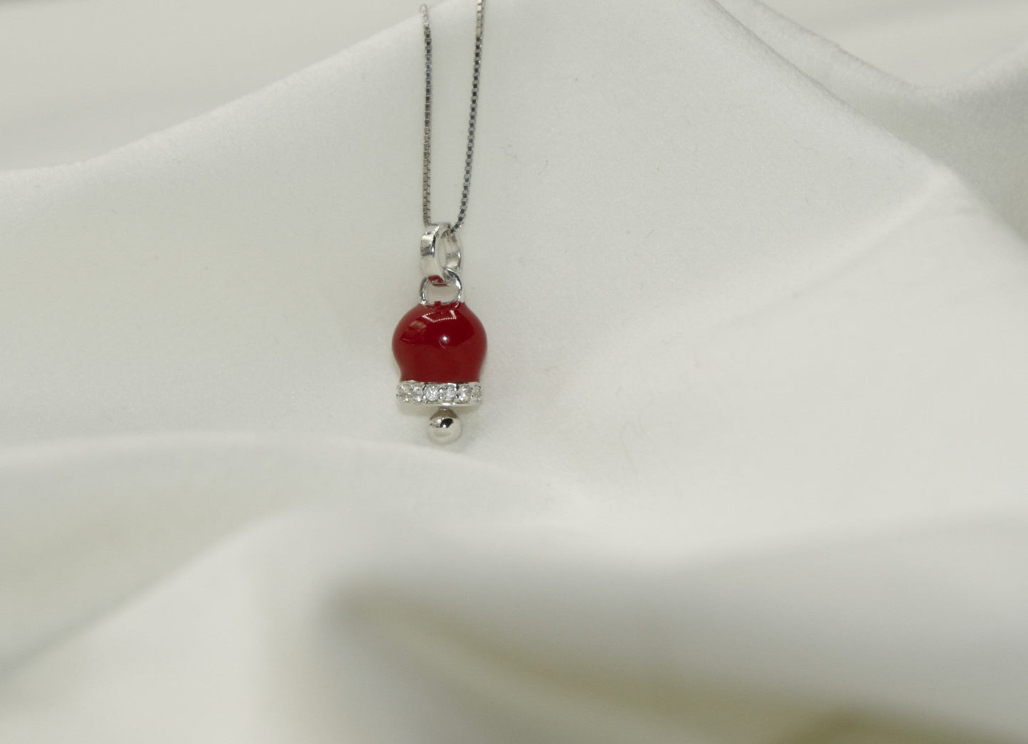 Collana campanella di San Michele argento 925