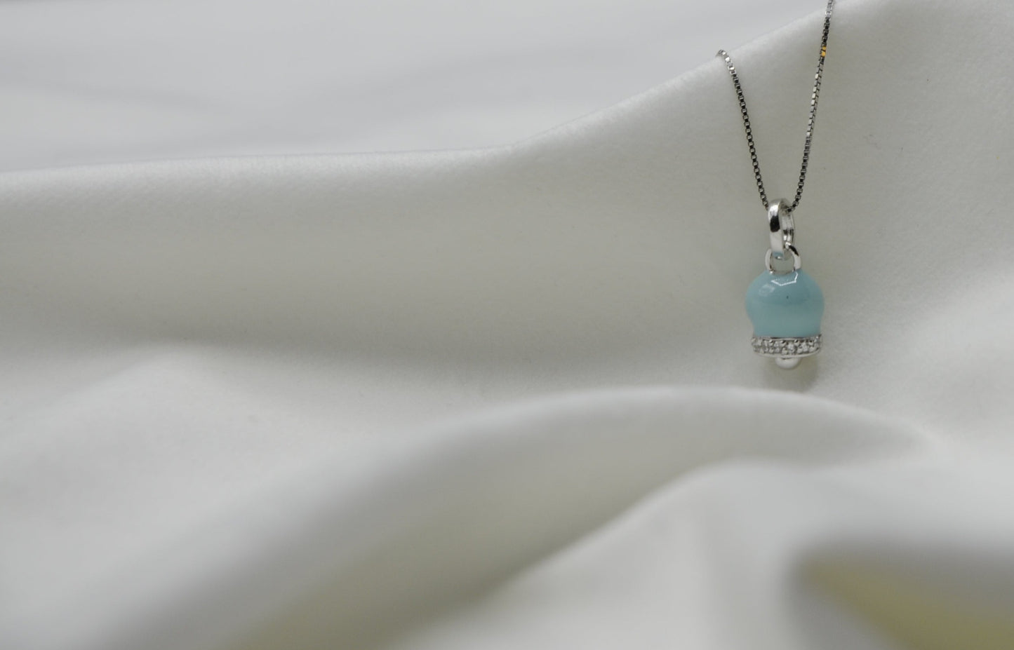 Collana campanella di San Michele argento 925
