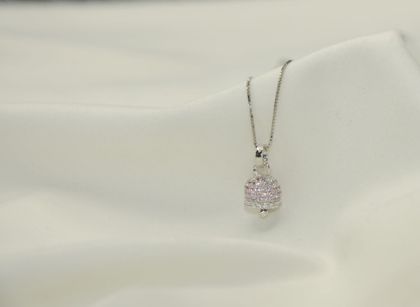 Collana campanella di San Michele argento 925