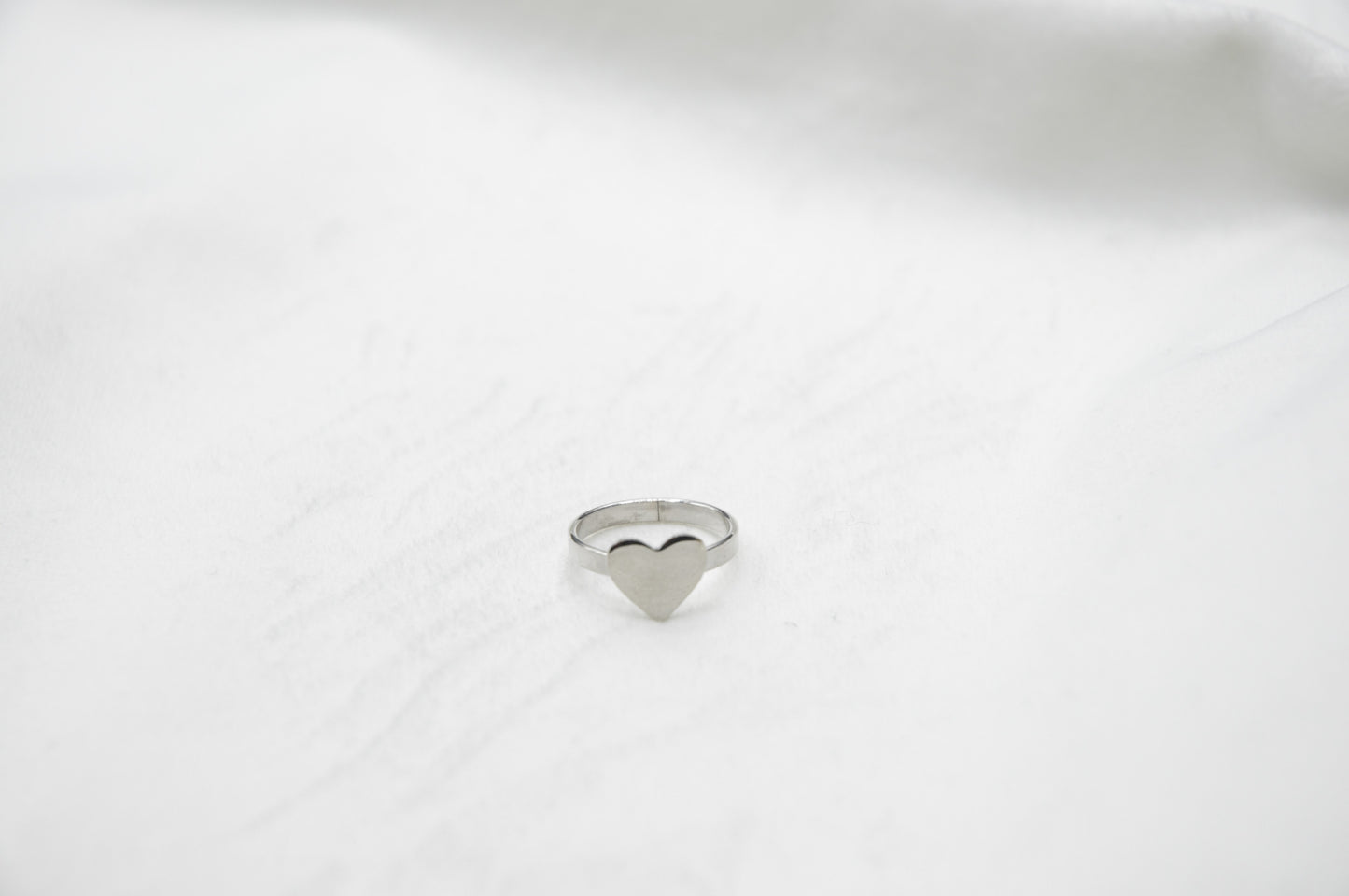 Anello knuckle rings cuore argento 925
