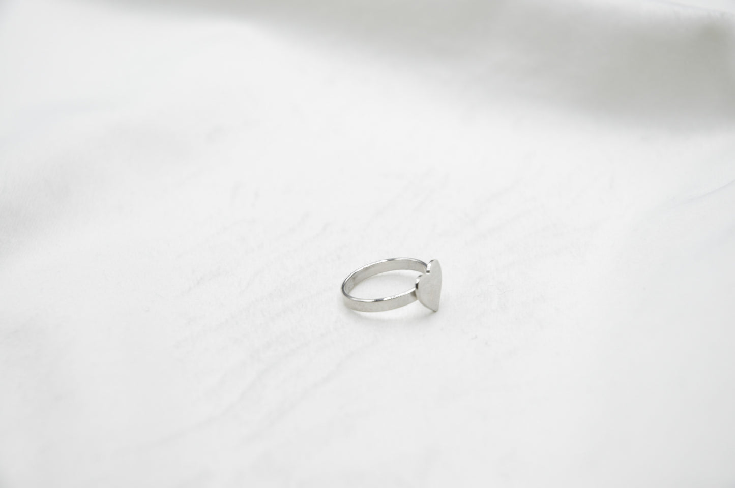 Anello knuckle rings cuore argento 925