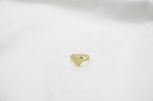 Anello knuckle rings cuore argento 925