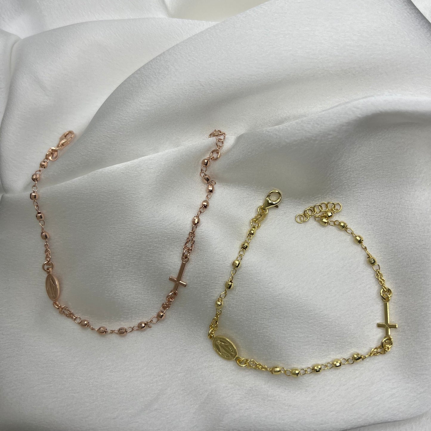 Bracciale rosario argento 925