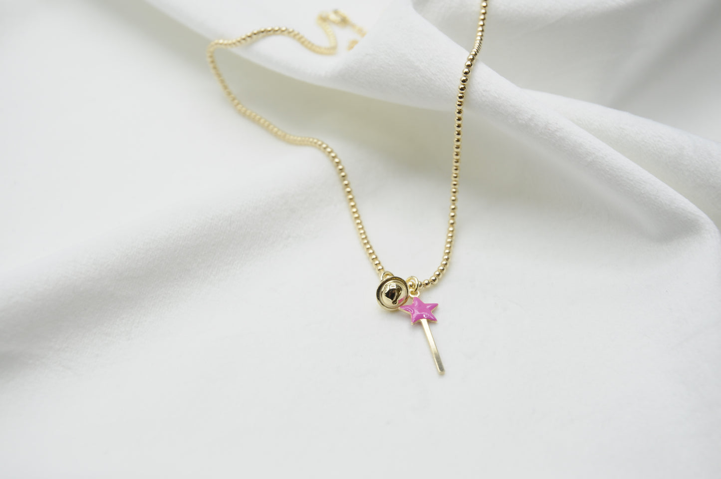 Collana Stella con campanella argento 925