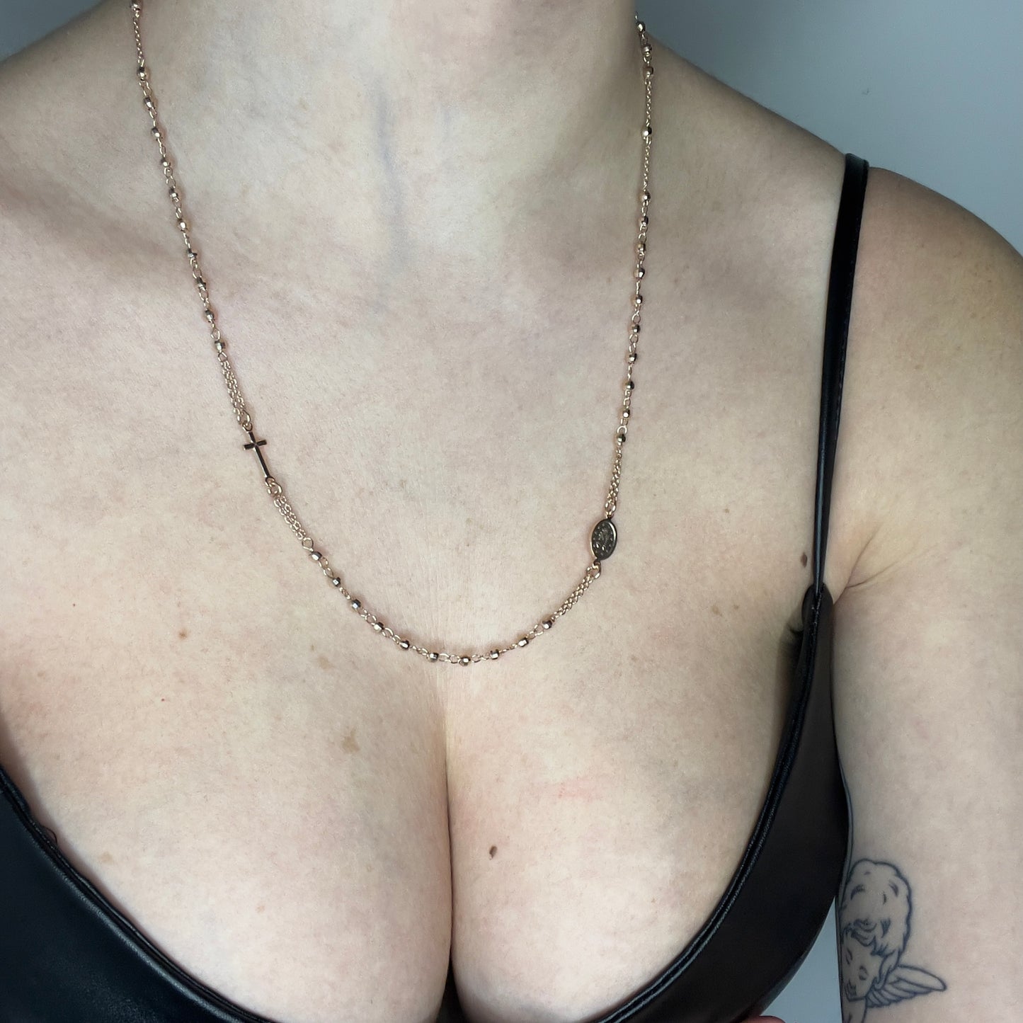 Collana rosario brasiliano argento 925