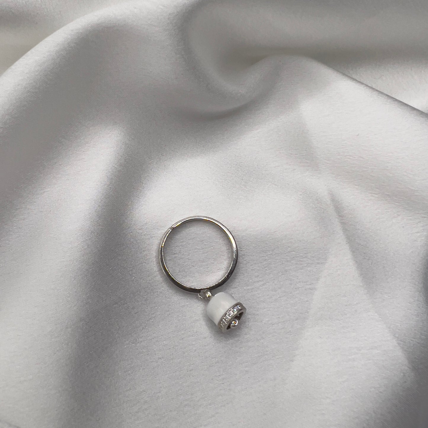 Anello campanella San Michele argento 925