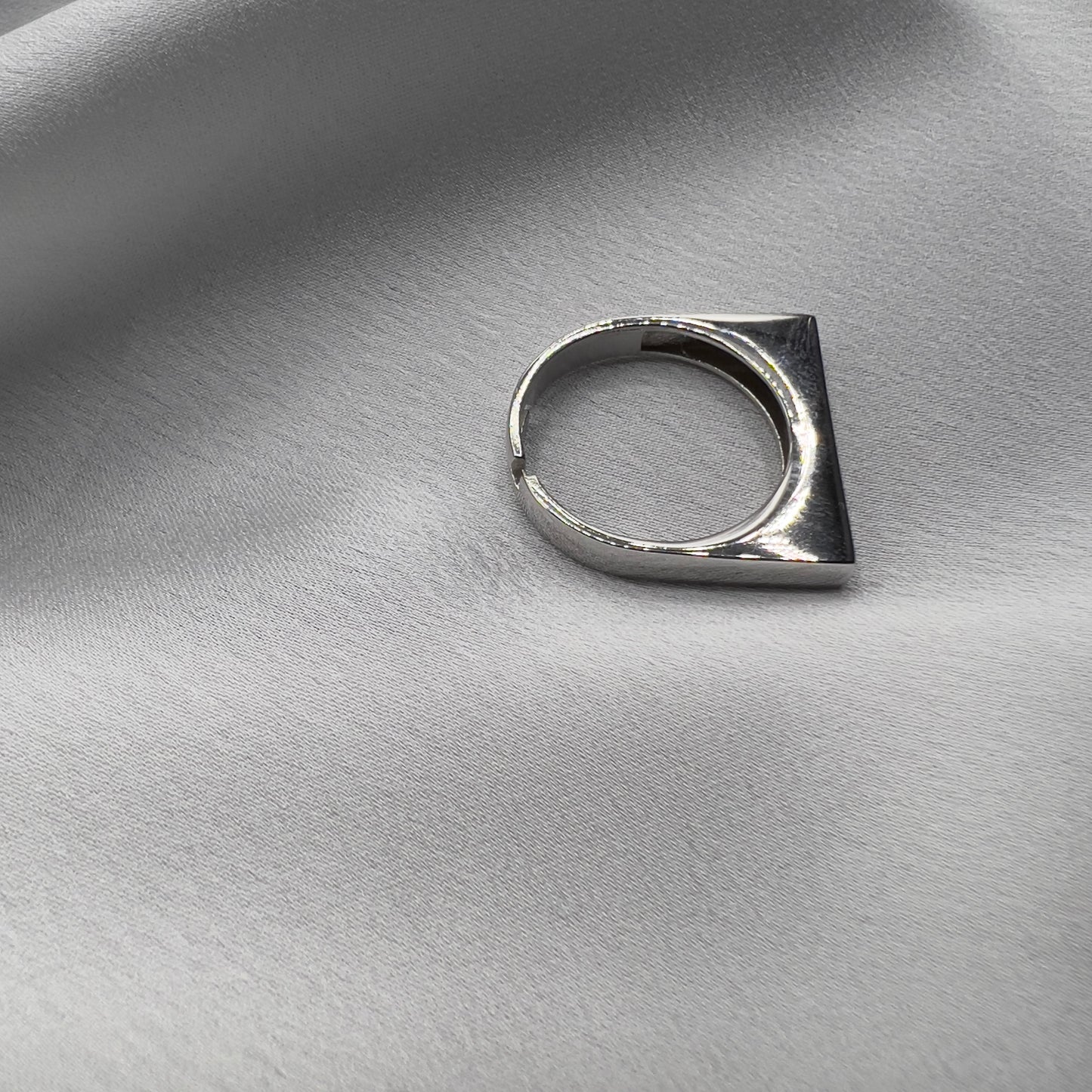 Anello fascia personalizzabile argento 925