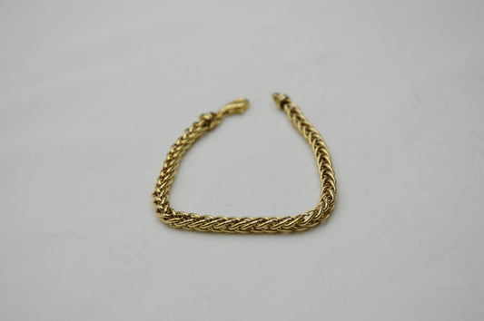 Bracciale trecce uomo acciaio chirurgico
