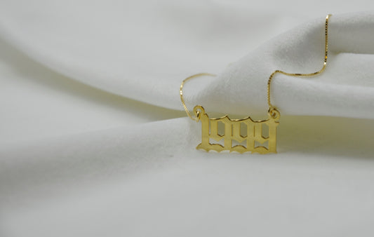 Collana anno argento 925