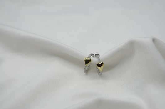 Orecchini innamorarsi argento 925