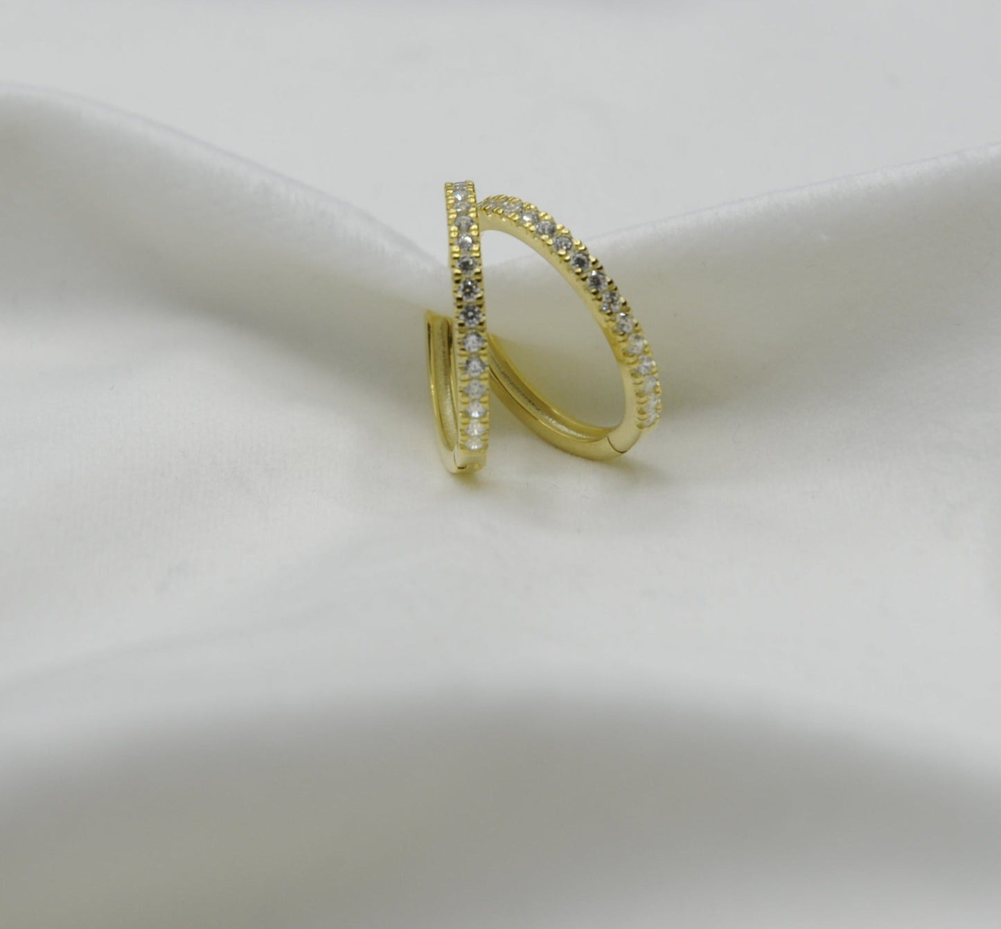Orecchini cerchio argento 925