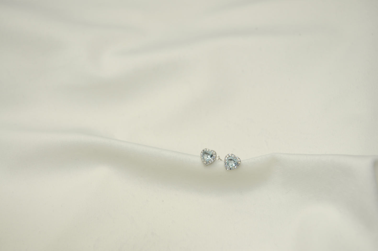 Orecchini lobo cuore argento 925