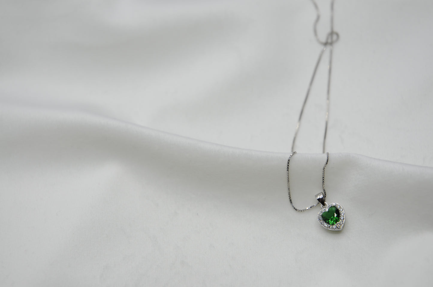 Collana cuore argento 925