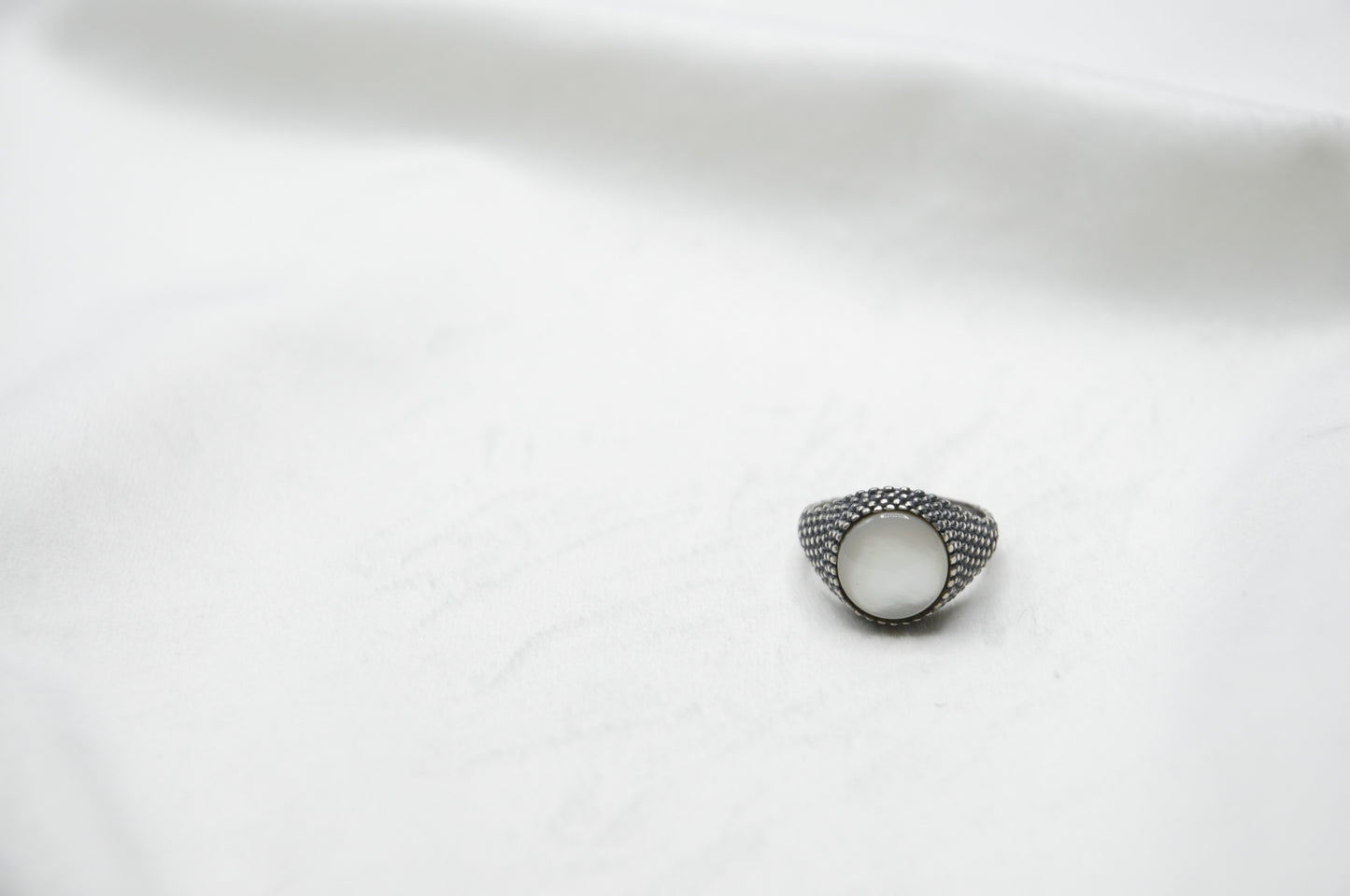 Anello con pietra argento 925