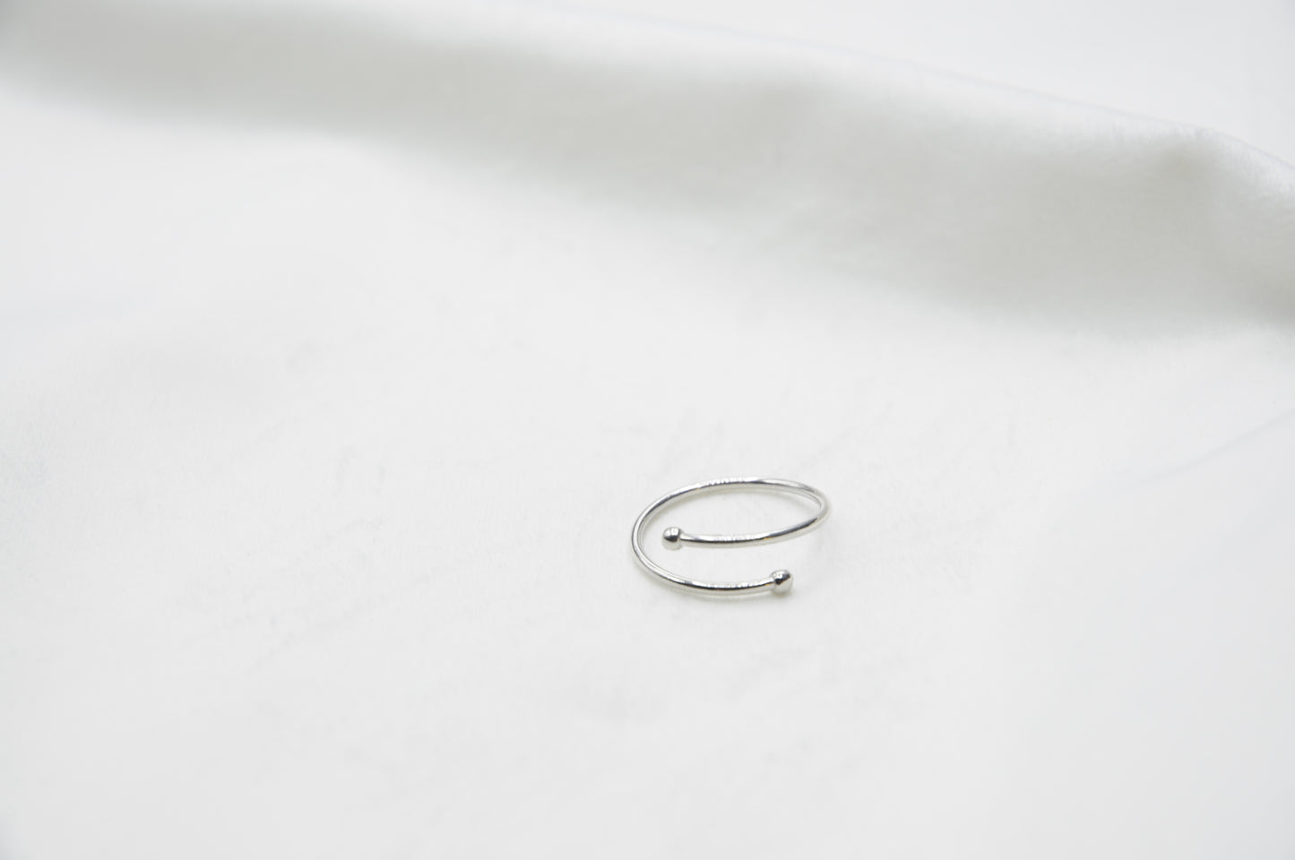 Anello incrocio argento 925