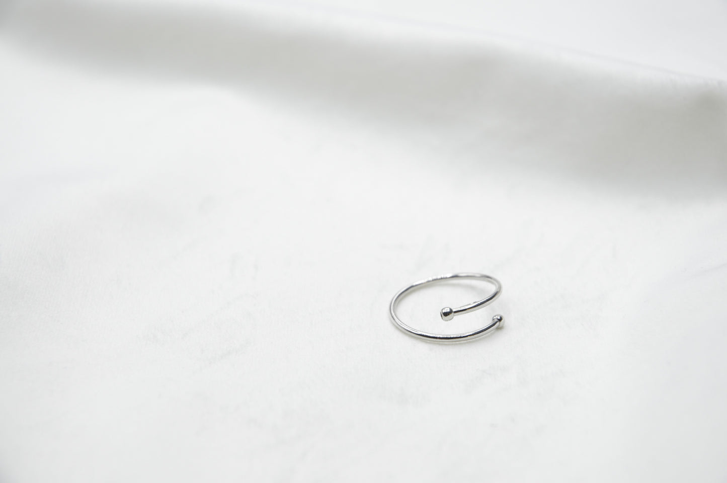 Anello incrocio argento 925