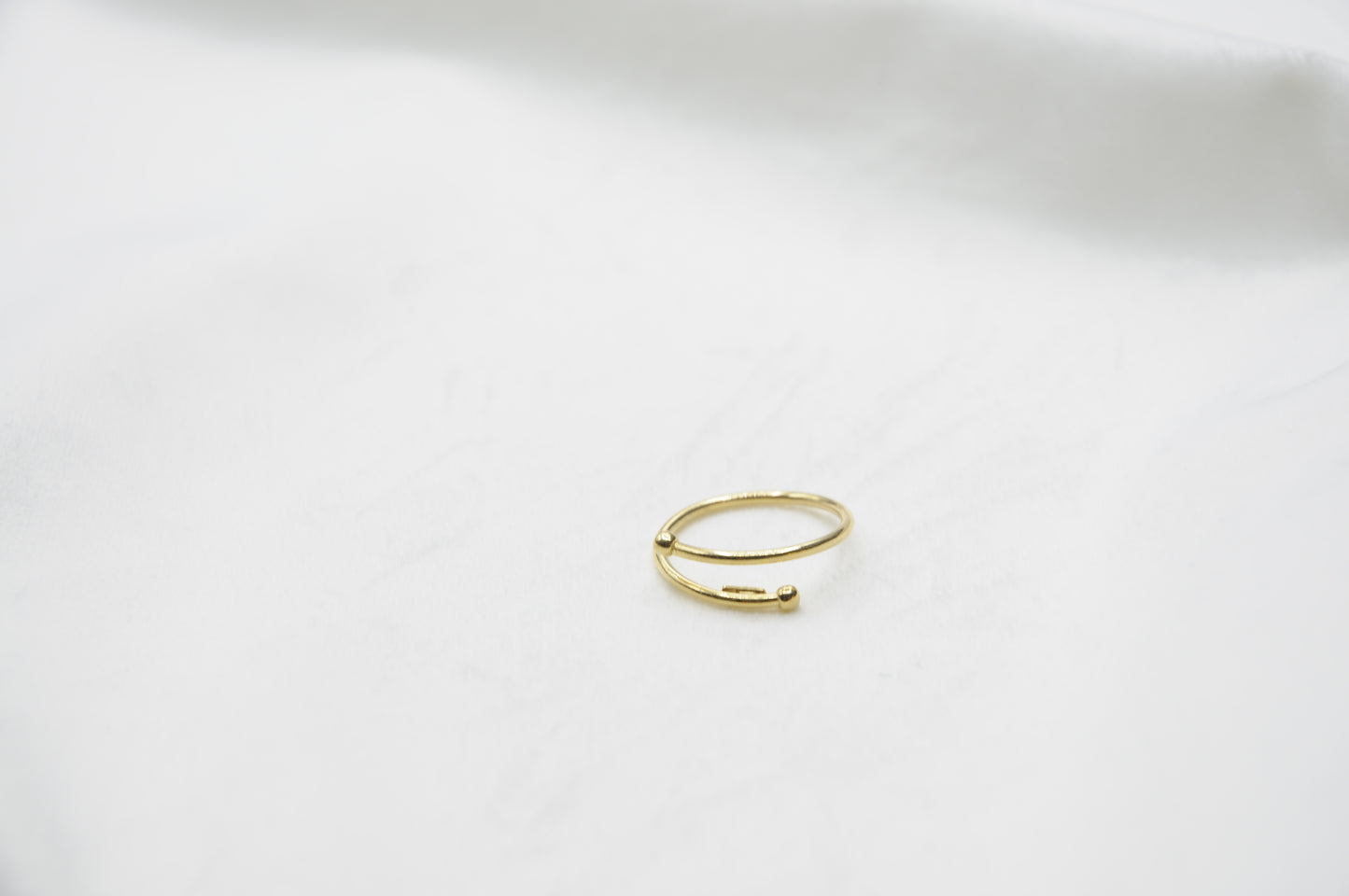 Anello incrocio argento 925