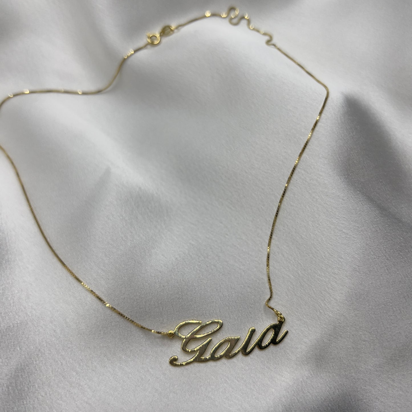 Collana nome argento 925