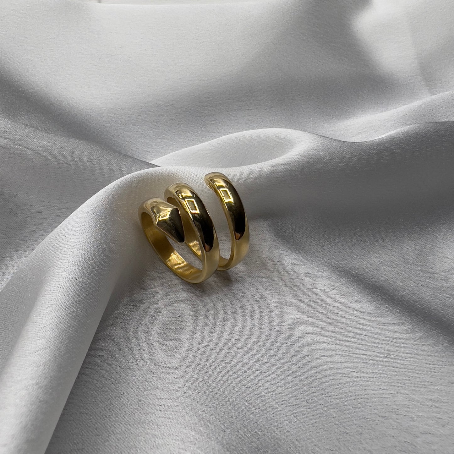 Anello serpente argento 925