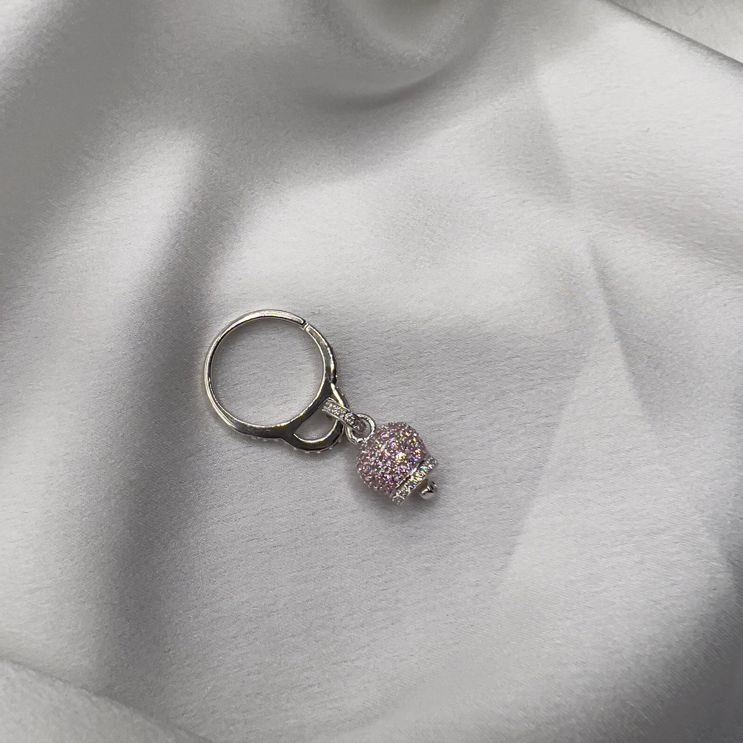 Anello campanella San Michele argento 925