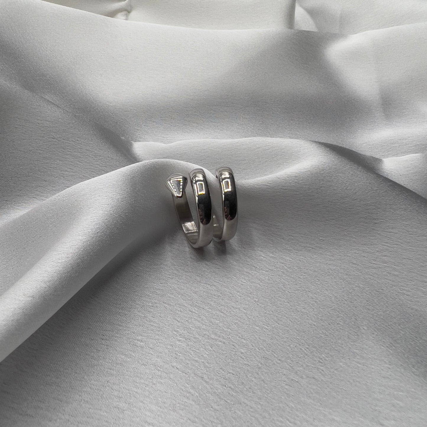 Anello serpente argento 925
