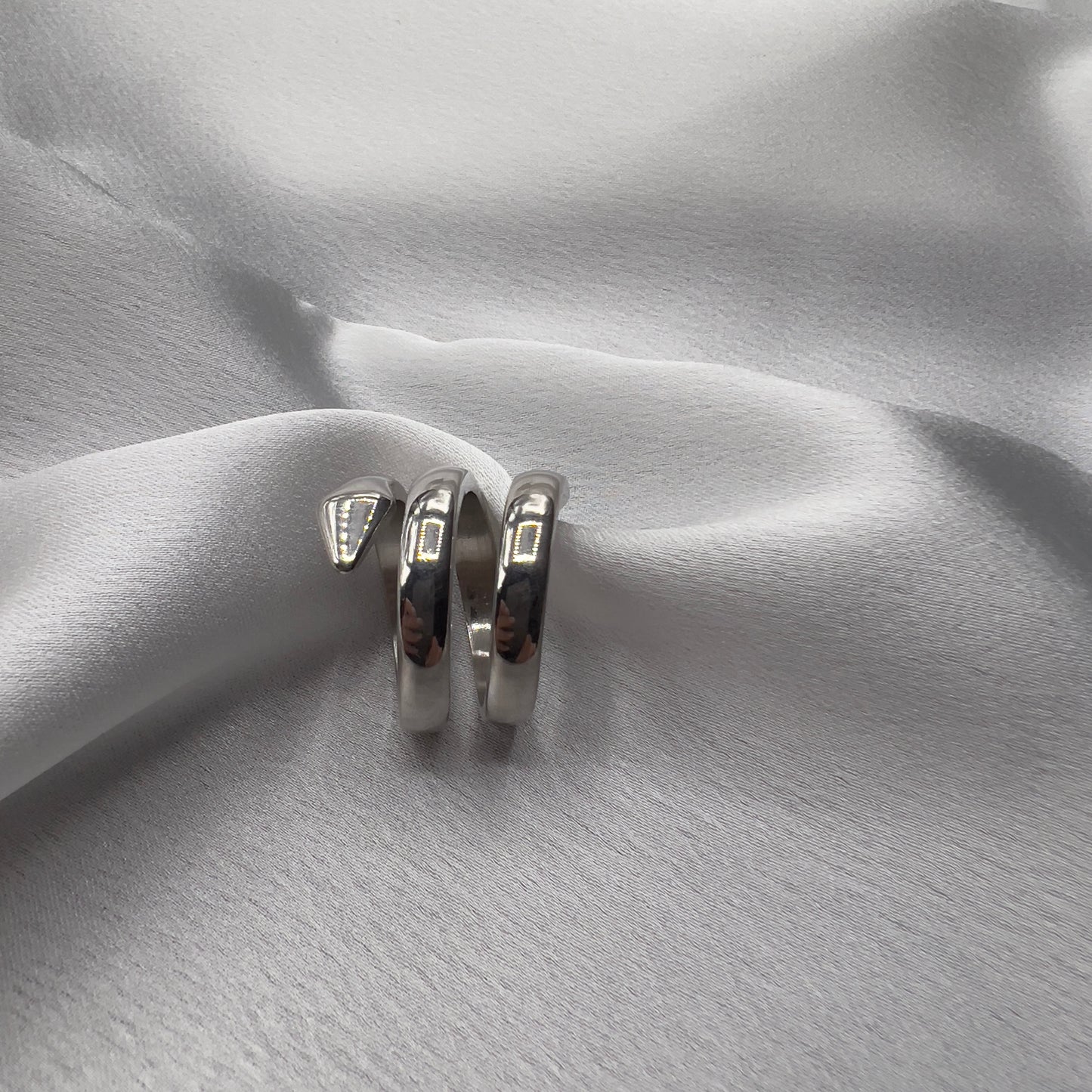 Anello serpente argento 925