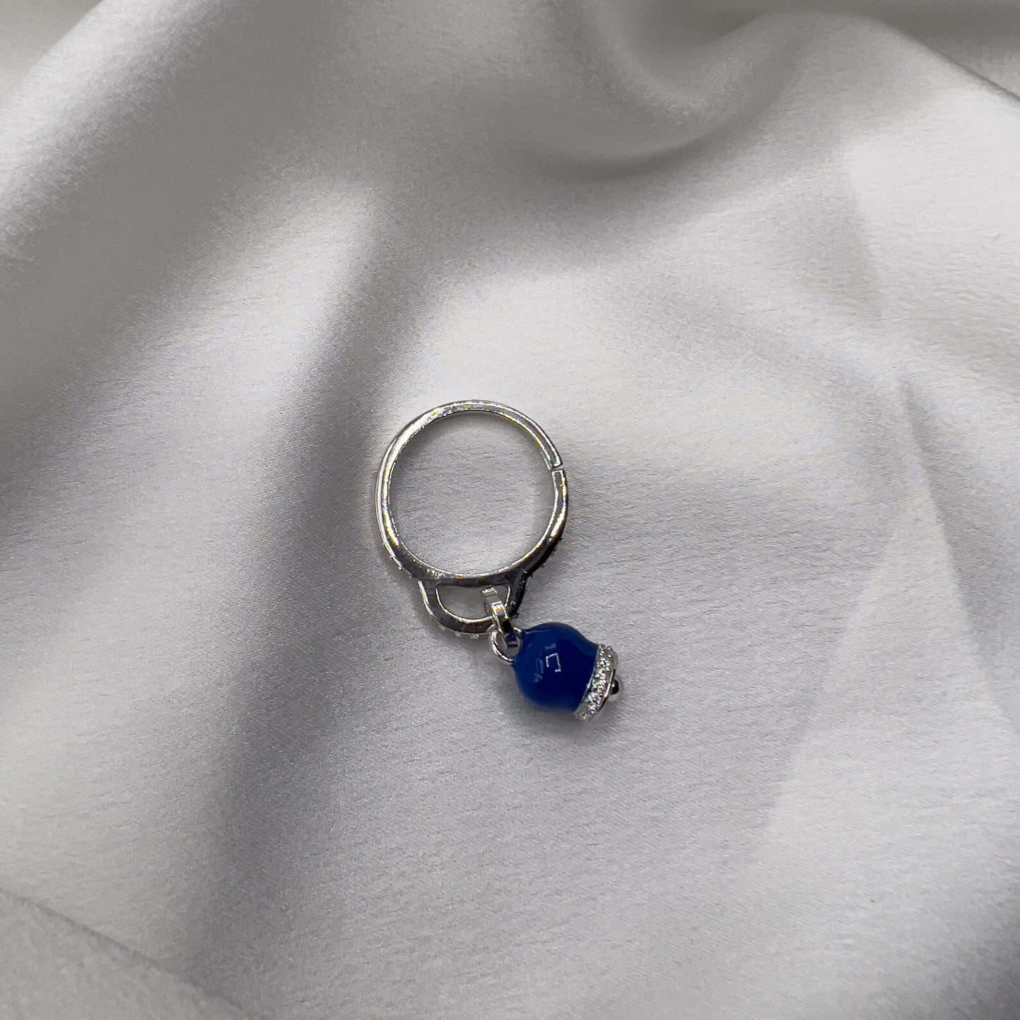 Anello campanella San Michele argento 925