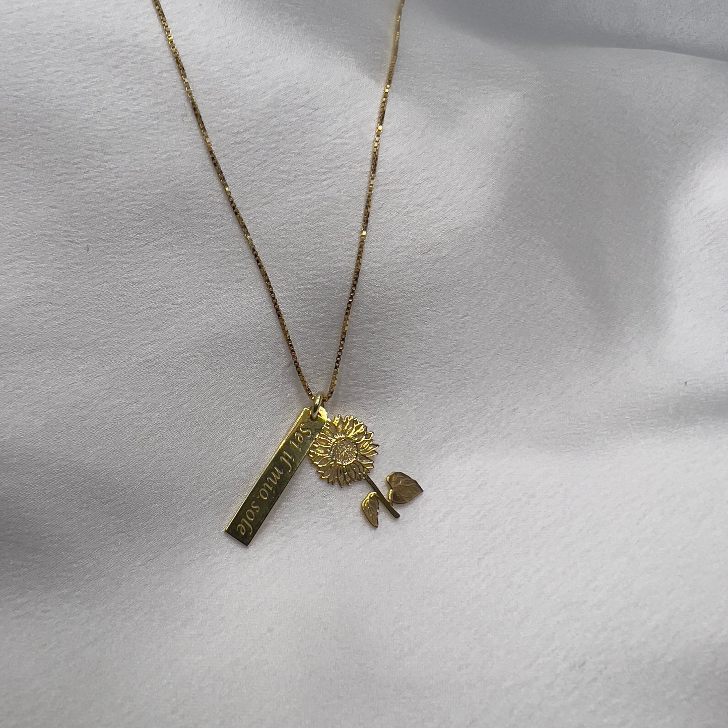 Collana Girasole argento 925