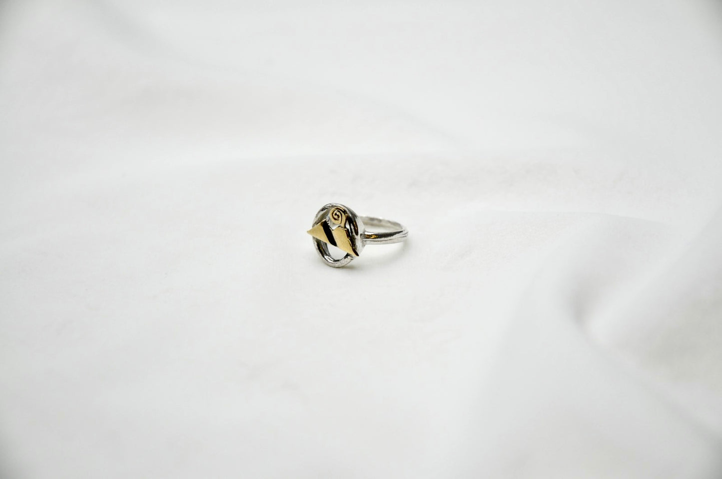 Anello sfera Vesuvio argento 925