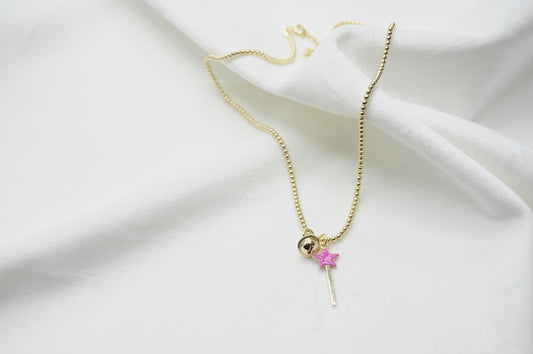 Collana Stella con campanella argento 925