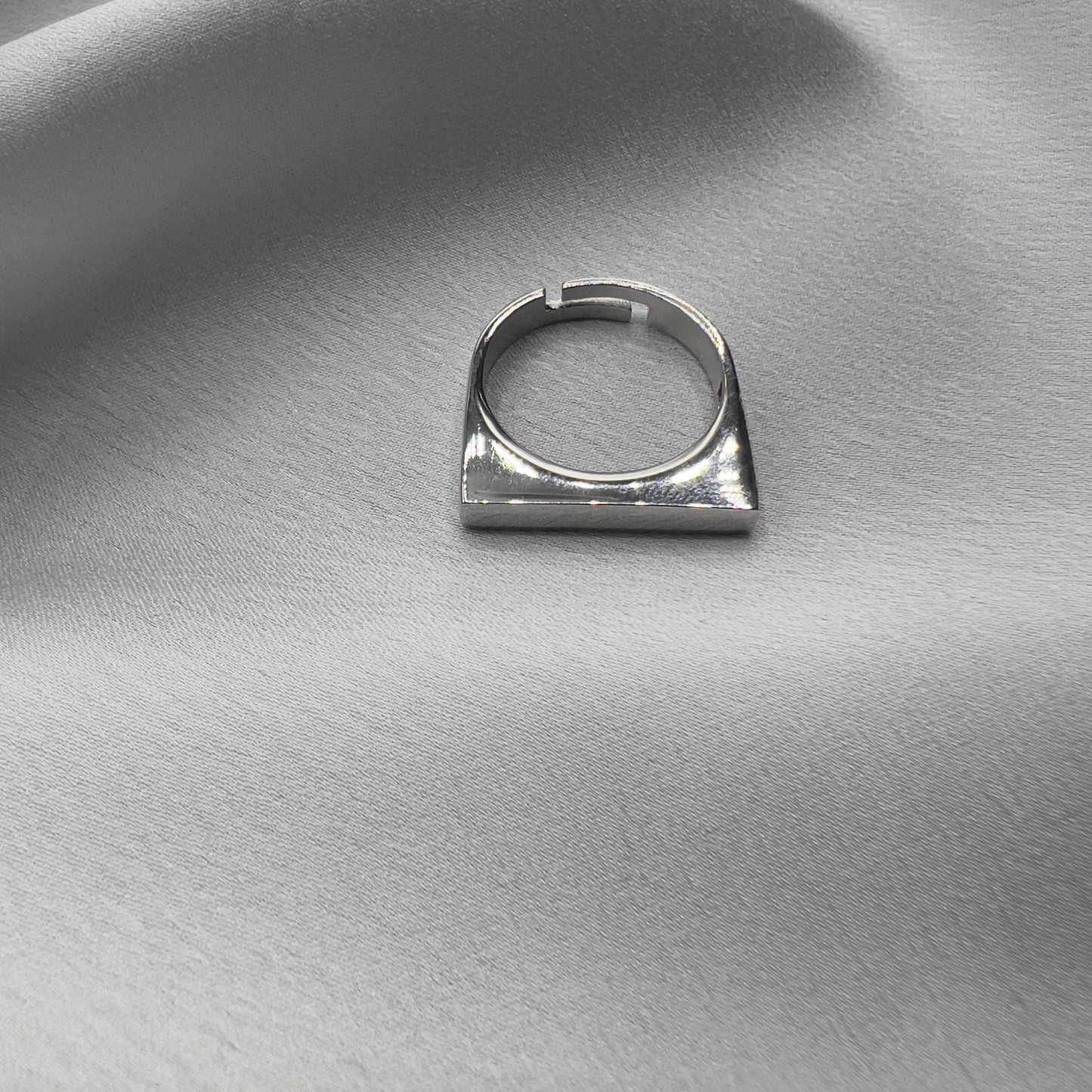 Anello fascia personalizzabile argento 925
