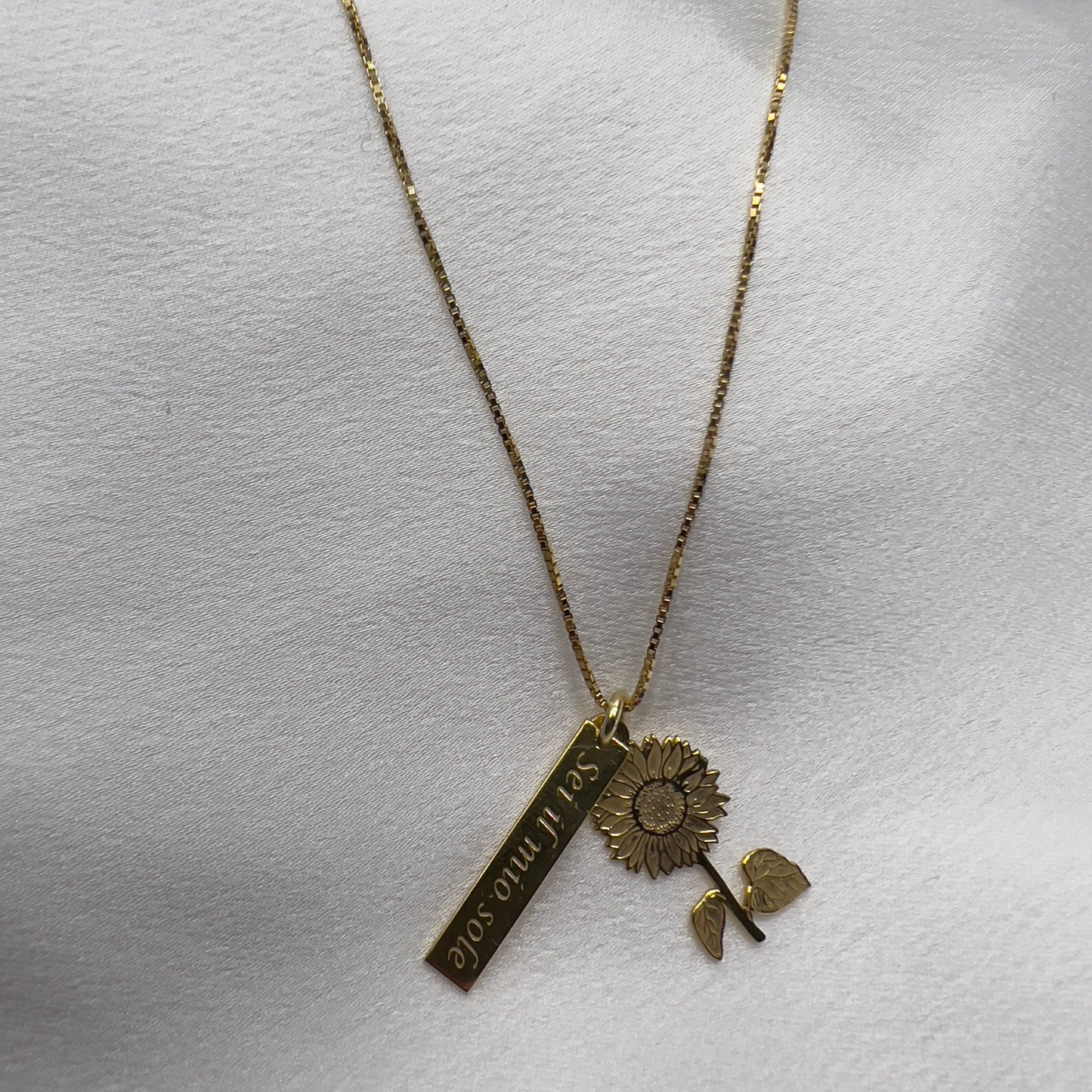 Collana Girasole argento 925