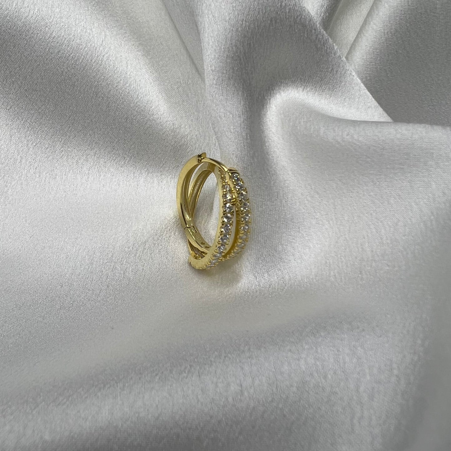 Orecchini cerchio argento 925