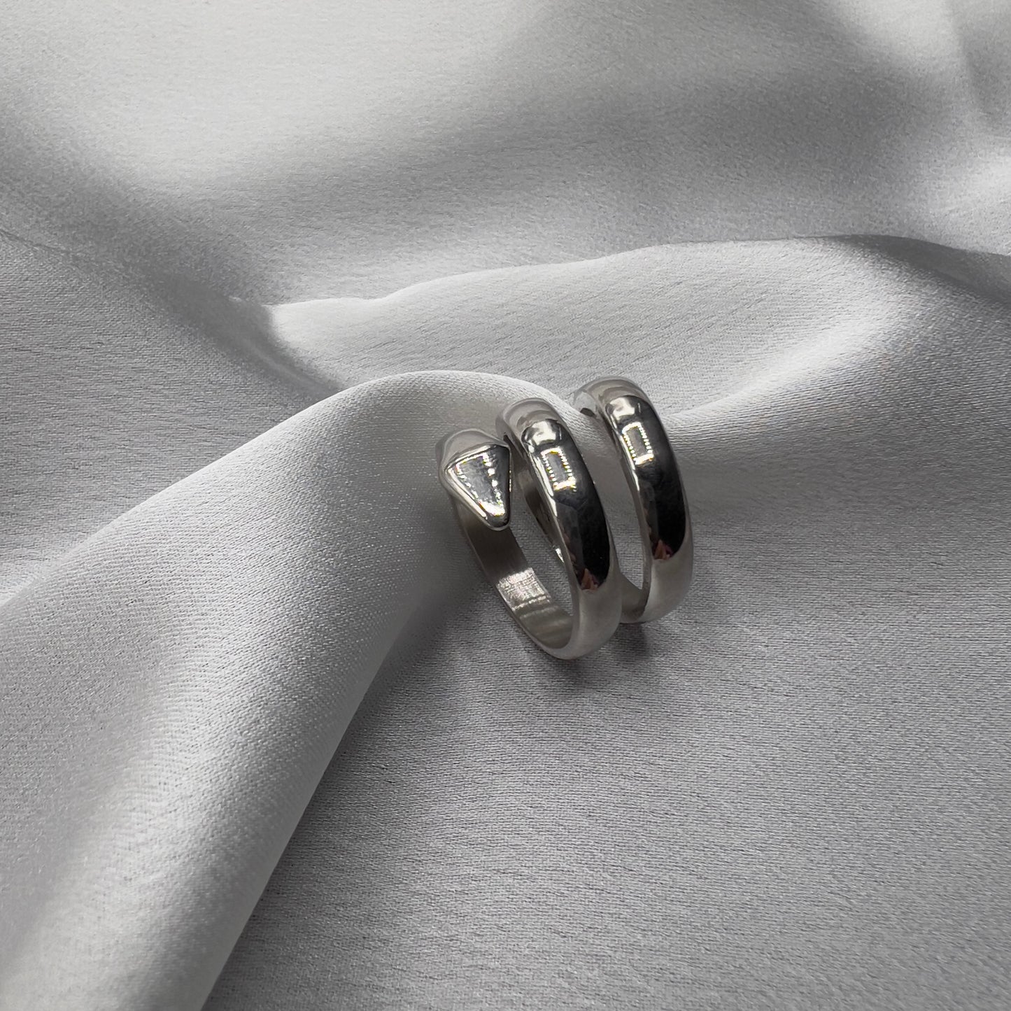 Anello serpente argento 925